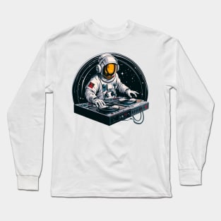 Dj Astronaut Long Sleeve T-Shirt